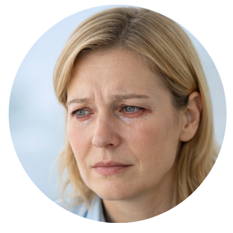 Покраснение глаз и слезотечение