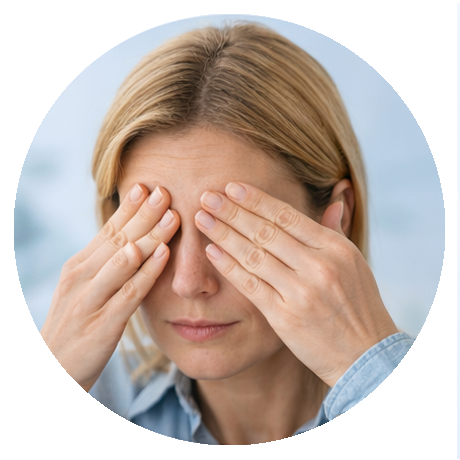 Быстрая утомляемость глаз и двоение