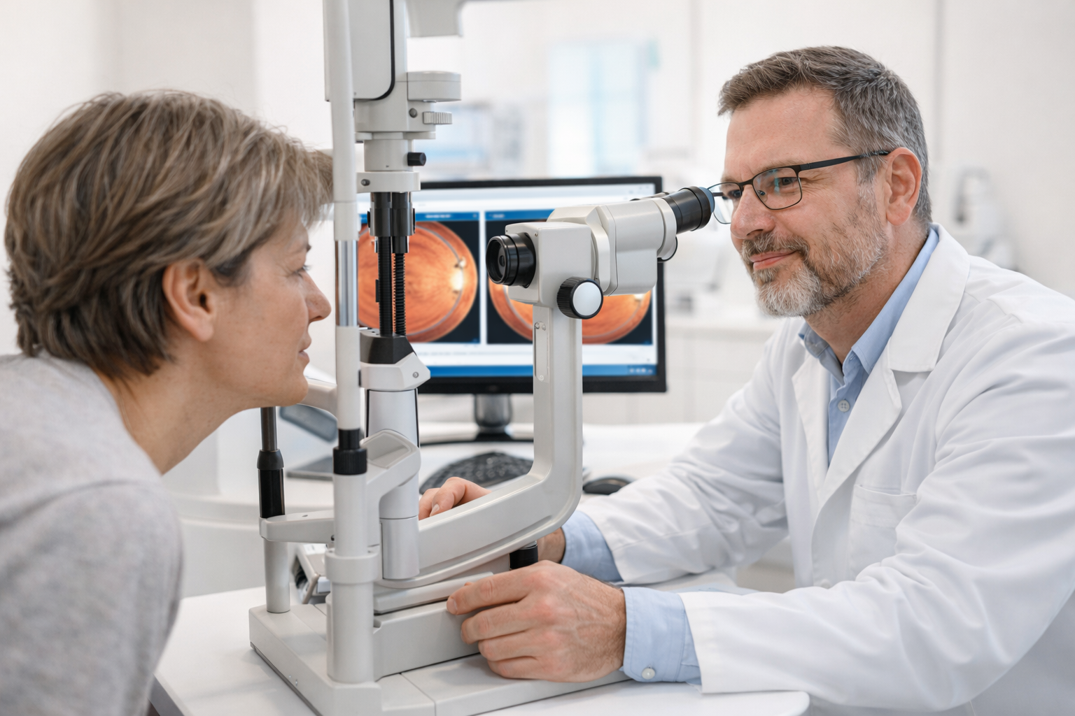 проверка зрения у офтальмолога