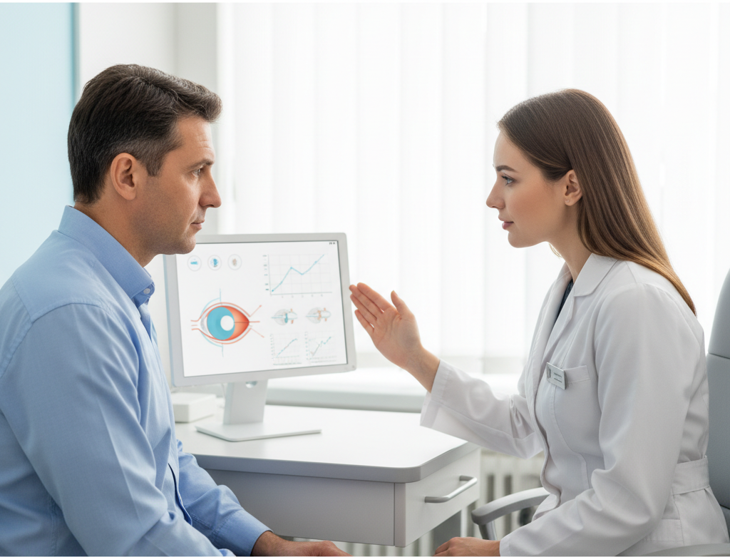 Экстренное орбращение к офтальмологу