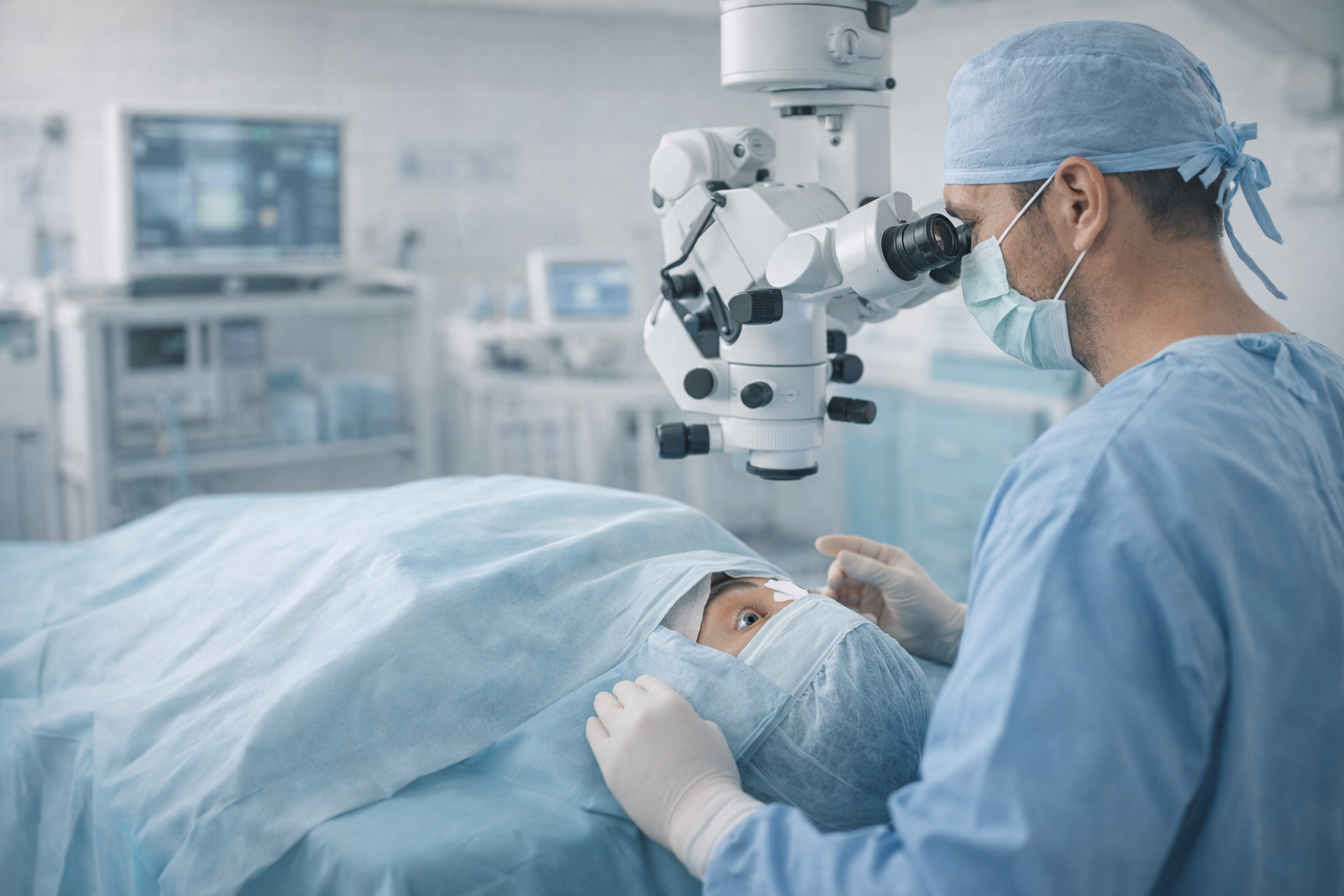 операция при глаукоме